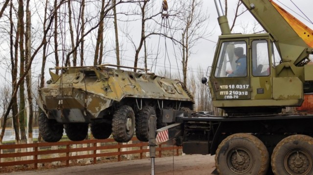 В Бутурлиновке появится музей военной техники под открытым небом